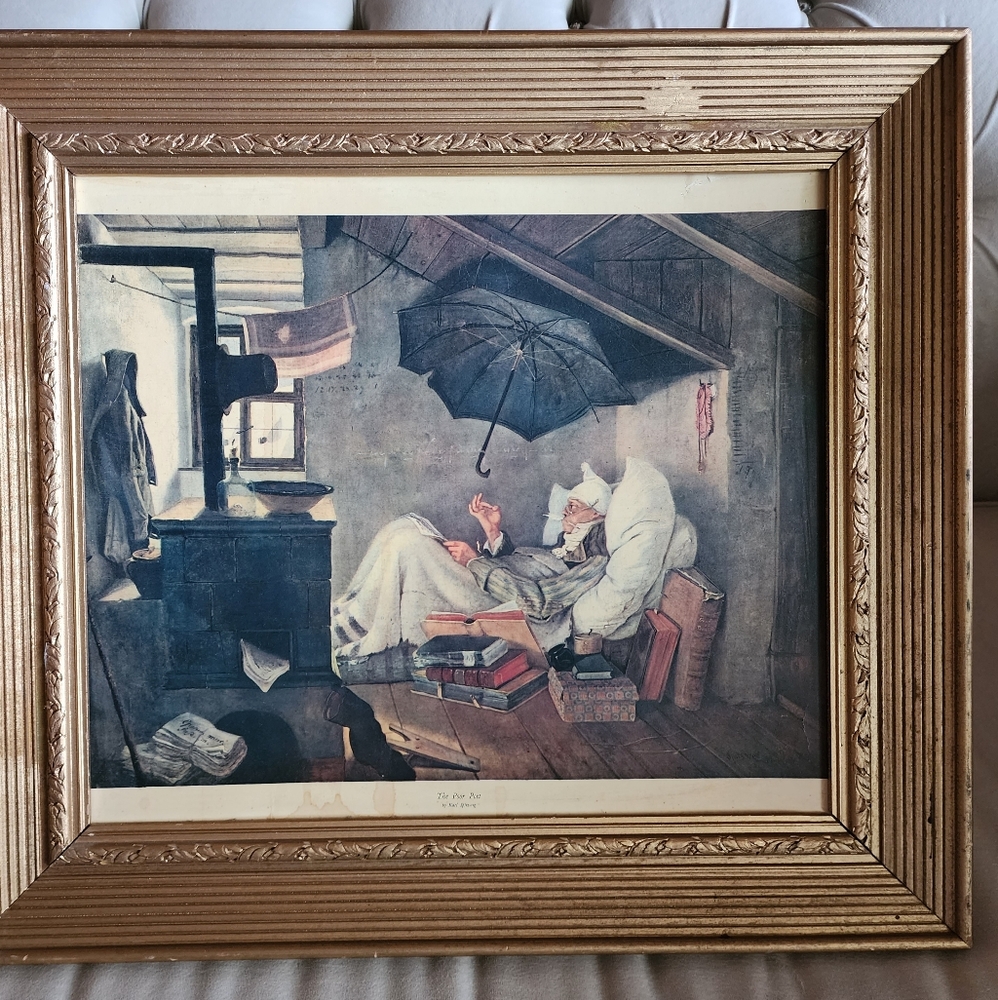 The Poor Poet Print